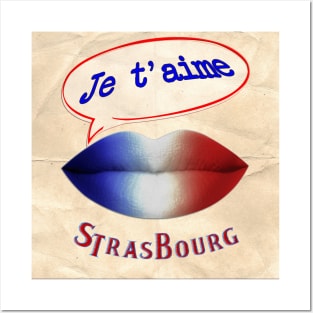 FRENCH KISS JETAIME STRASBOURG Posters and Art